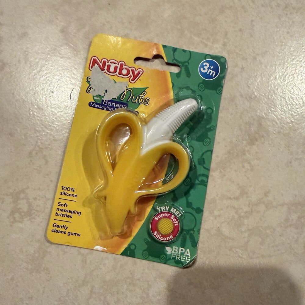 Nuby Nananubs Banana Massaging Teether